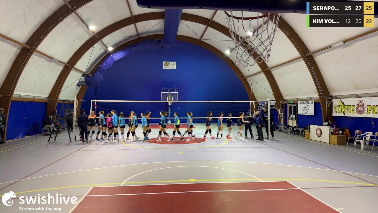 Campionato U18F girone A
SERAPO VOLLEY VS KIM VOLLEY