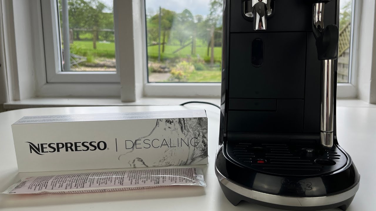How to DESCALE Nespresso CREATISTA UNO - QUICK and EASY step by step guide