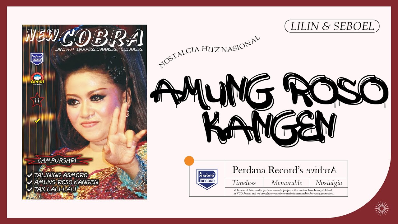 Amung Roso Kangen - Lilin Herlina - New Cobra Jandhut vol.11 ( Official Music Video )