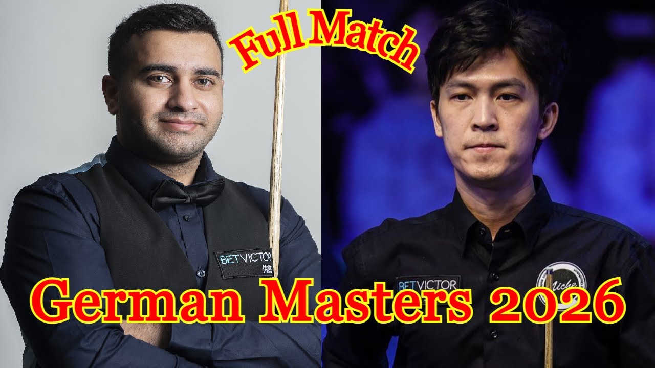 Thepchaiya Un-Nooh เทพไชยา อุ่นหนู vs Farakh Ajaib Full Match German Masters 2026 snooker