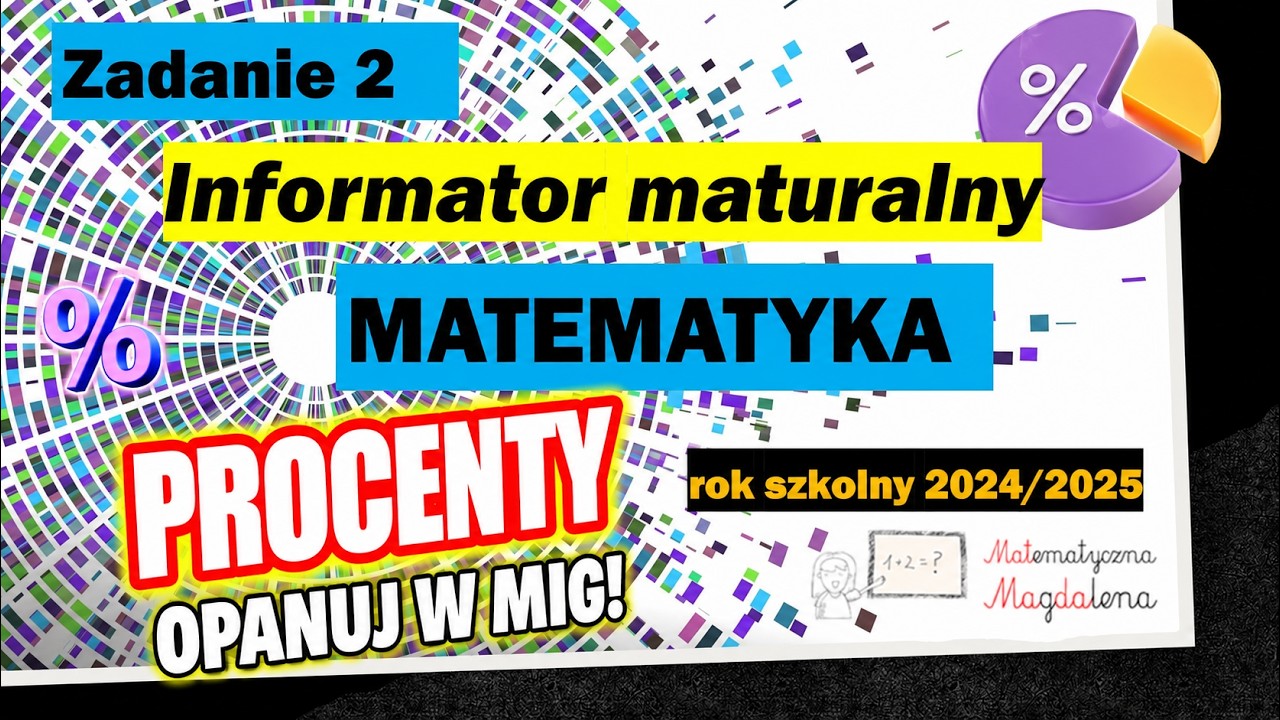 Zad. 2 Informator maturalny matematyka CKE 2024/2025