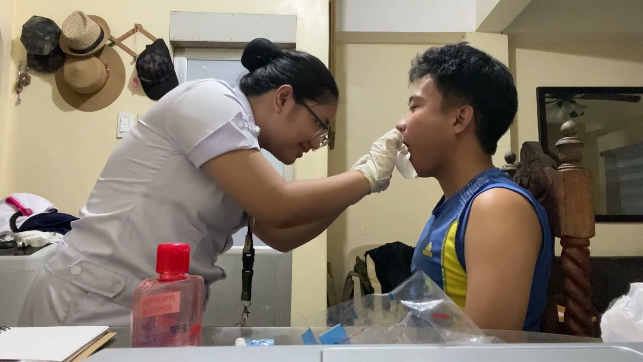Return Demonstration of Mouth Throat Nose Sinuses Ears and Eyes