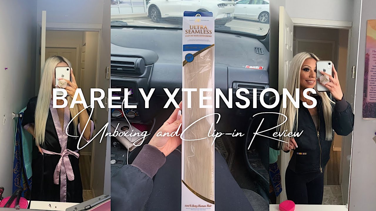 BARELY XTENSIONS PLATINUM ICE 18