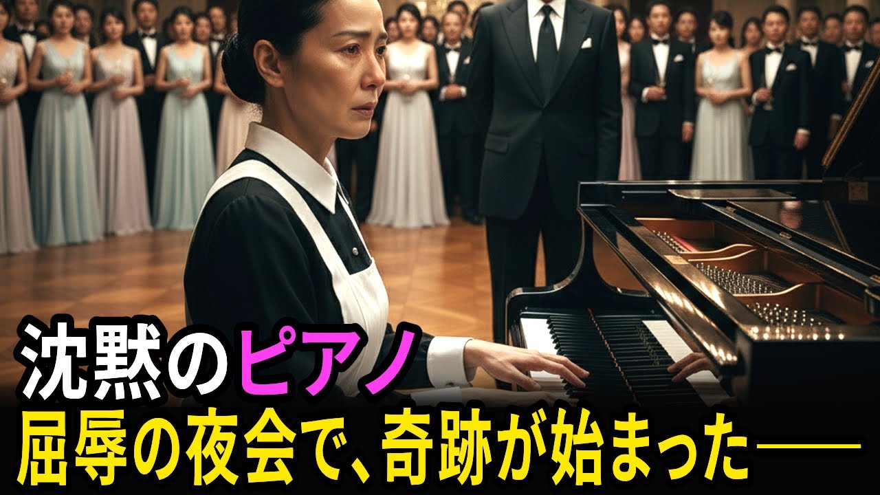 沈黙のピアノ｜屈辱の夜会で笑われた元ピアニスト、最後の一曲が全てを変えた｜#奇跡の人生ドラマ｜オーディオブック｜