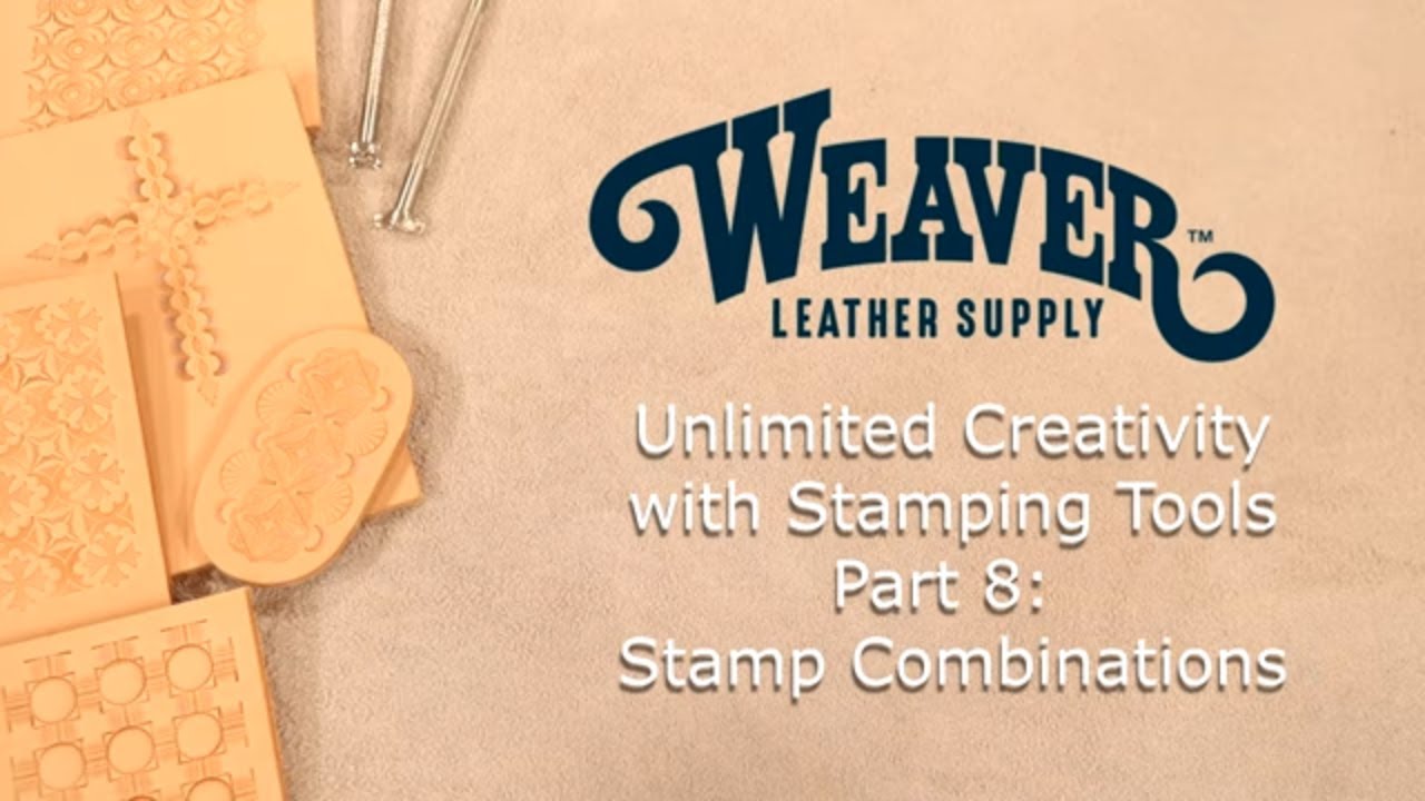 Leather Stamping Tools, Segment 8, Stamp Combinations Pt. 2