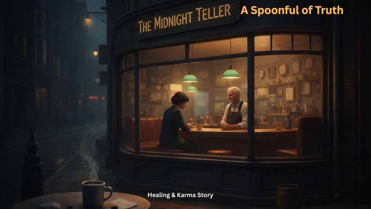 The Midnight Teller: A Spoonful of Truth | Healing & Karma Story | Night-time Reflection💤