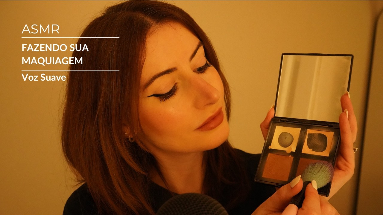 ASMR - Roleplay: Melhor amiga fazendo sua maquiagem ♥ | SOLANGE PRATA