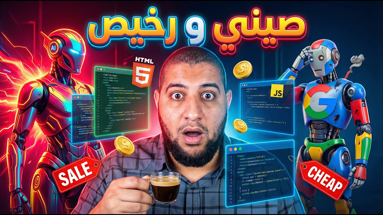 الوحش الصيني ضد جوجل 🥊 تحدي برمجة بين MiniMax M2.5 و Gemini Pro 3.1 (النتيجة صدمة!)
