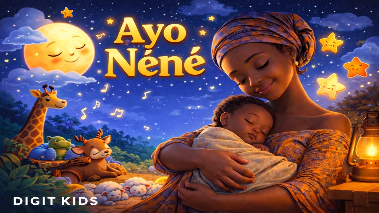 Ayo Néné – Berceuse en wolof 🌙 | Berceuse africaine pour bébé (Sénégal)