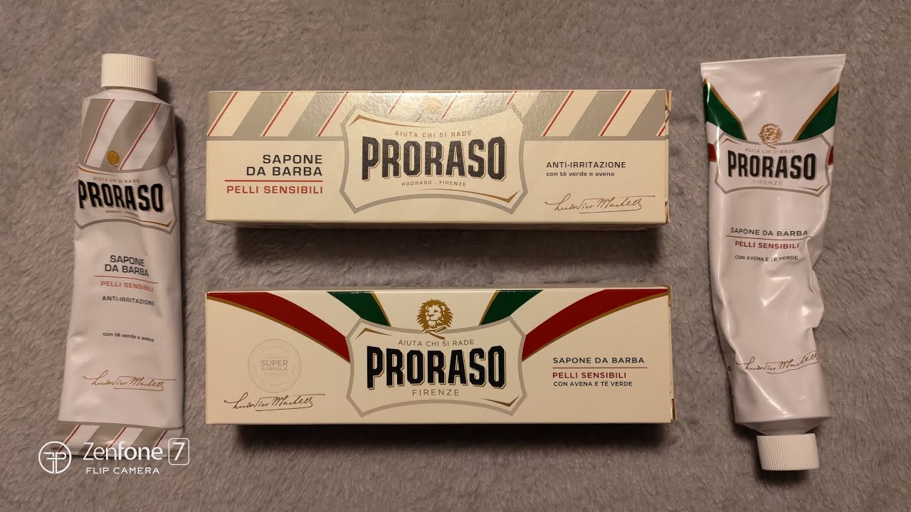 Proraso bianca thè verde e avena crema da barba (1/2)