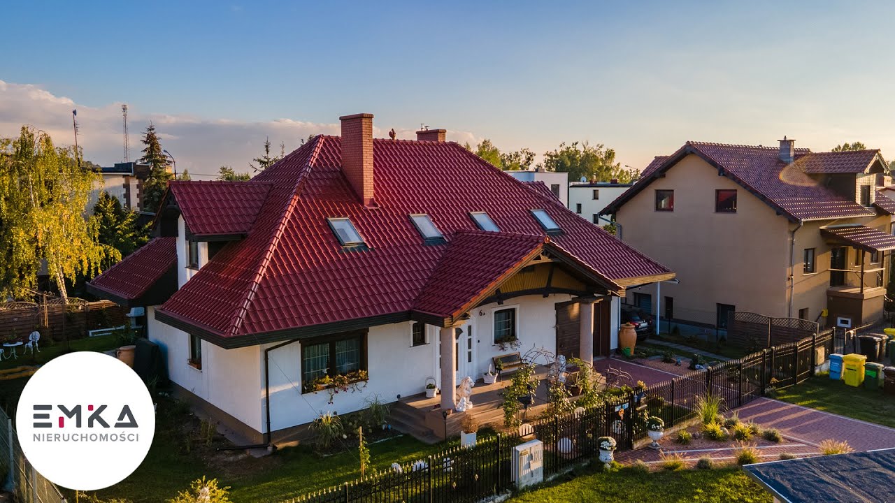 Przestronny, kilkuletni dom nad jeziorem / ul. Daliowa Grudziądz
