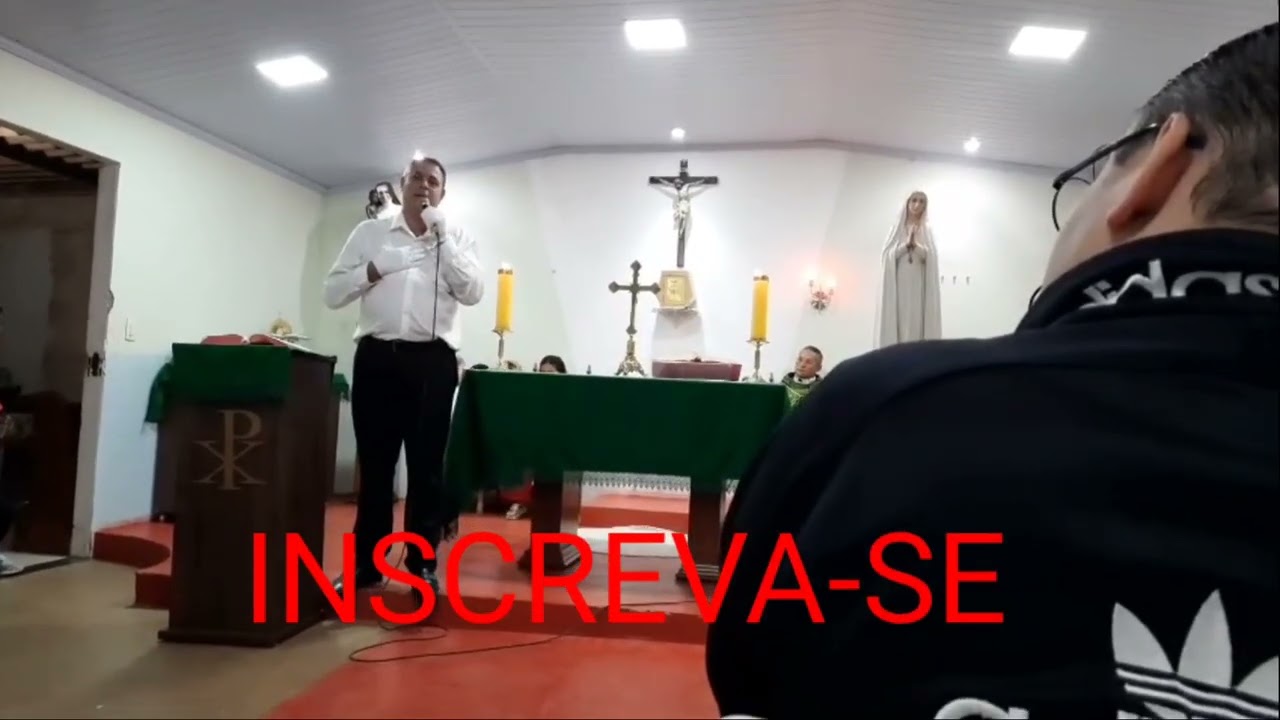 CAPELA: STA. DULCE RECEBE A IMAGEM PEREGRINA DE FÁTIMA. / D.F