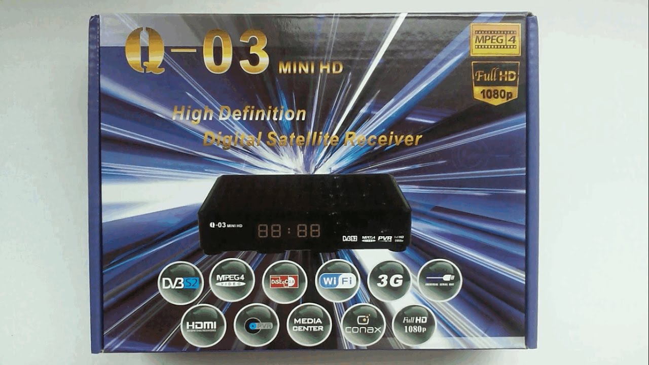 Обзор ресивера ► Q-SAT ST-03 Mini HD