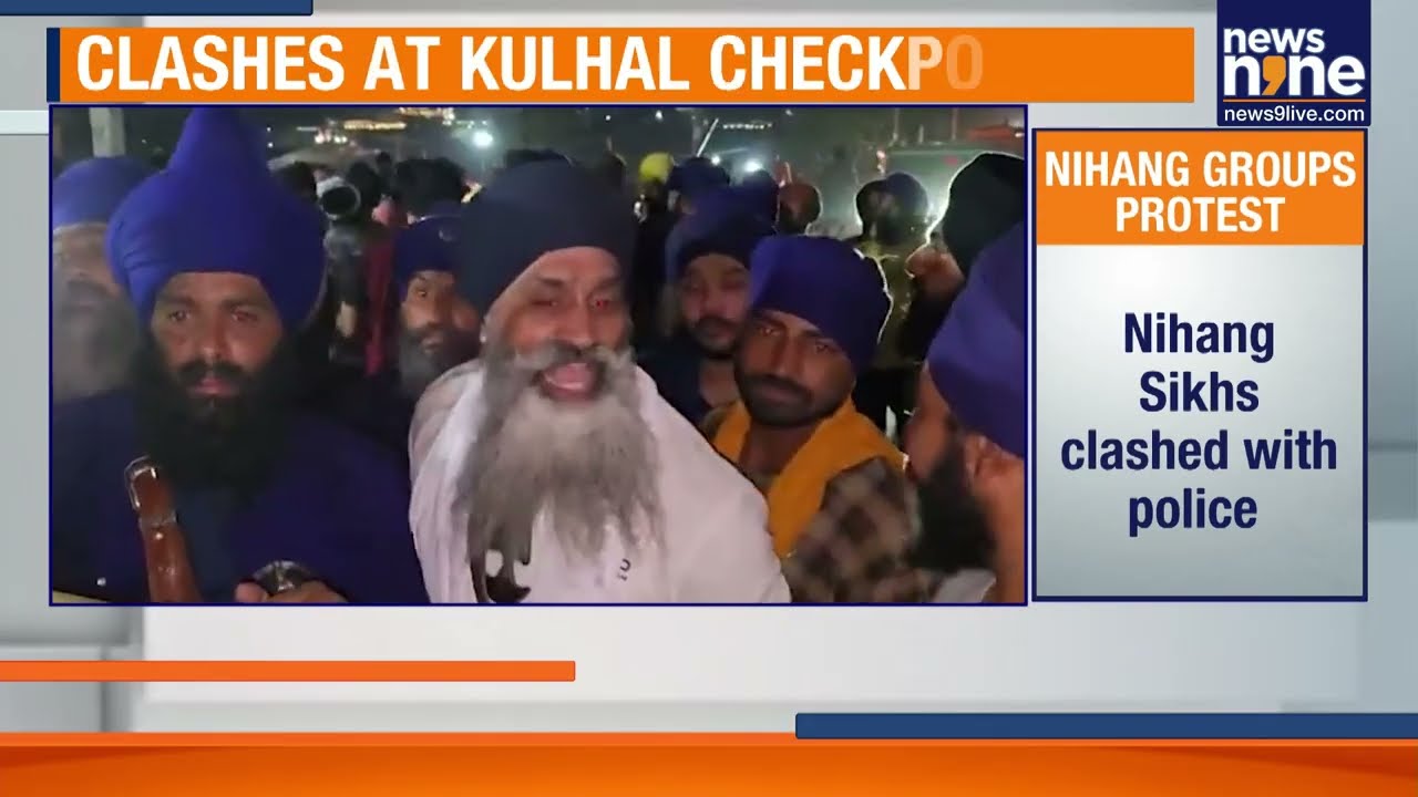Nihang Protest at Uttarakhand Border: Barricades Breached Over Karnaprayag Arrests | News9