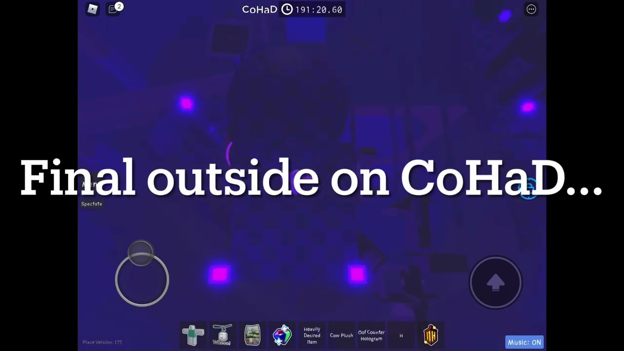 Crashing on the final CoHaD outside section with 3 hours&hellip; (JToH)