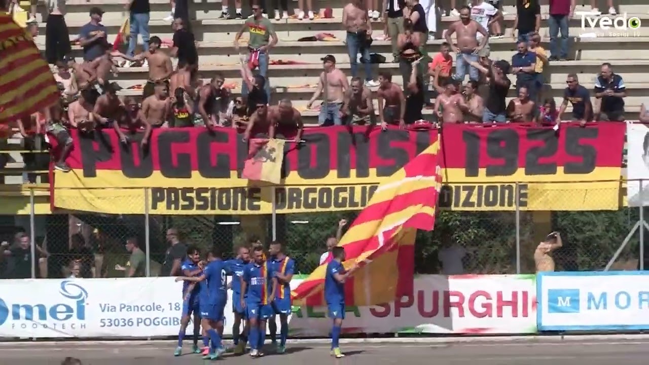 POGGIBONSI-GROSSETO 3-0 SERIE D 4 settembre 2022