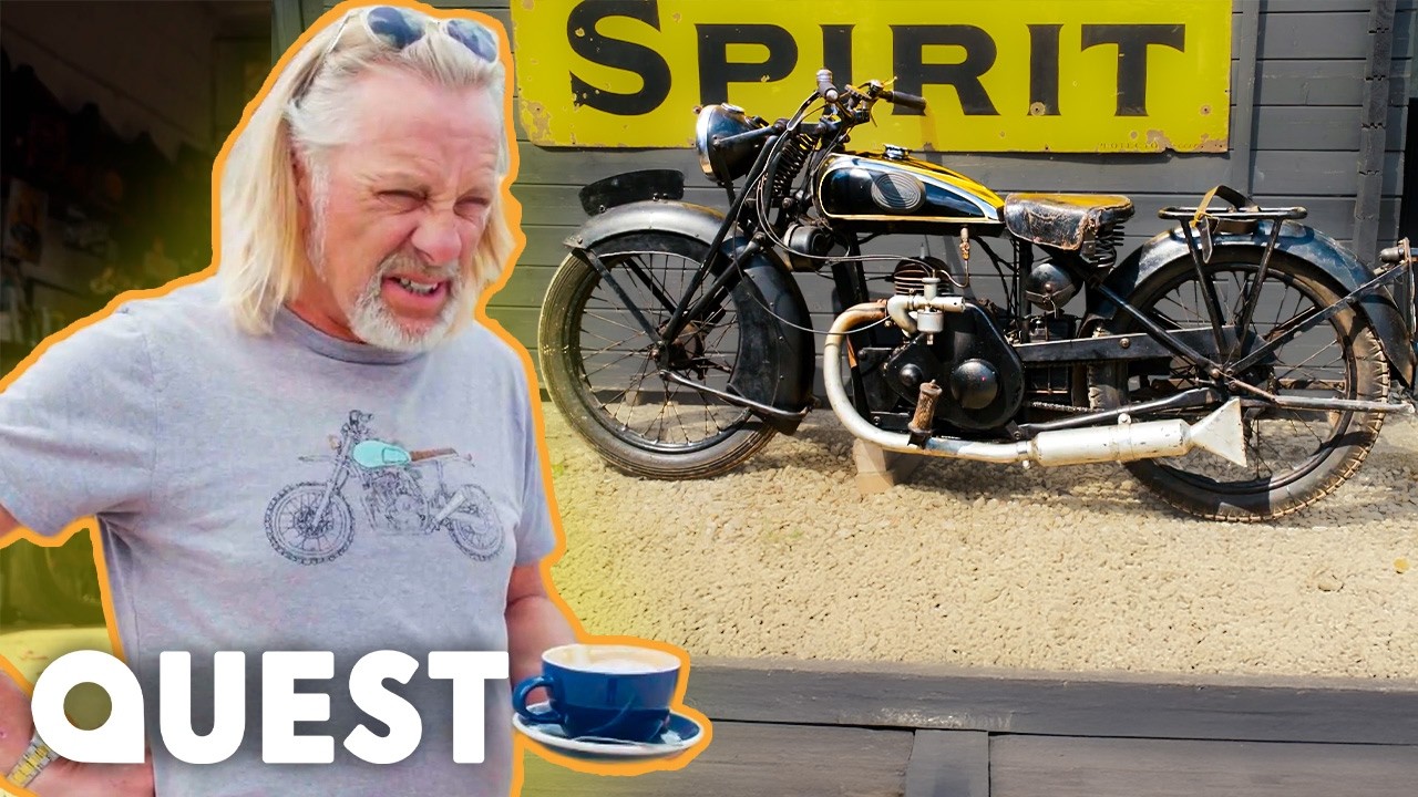 Henry Cole Discovers Pre-War Francis–Barnett Motorcycle Treasure | Shed & Buried