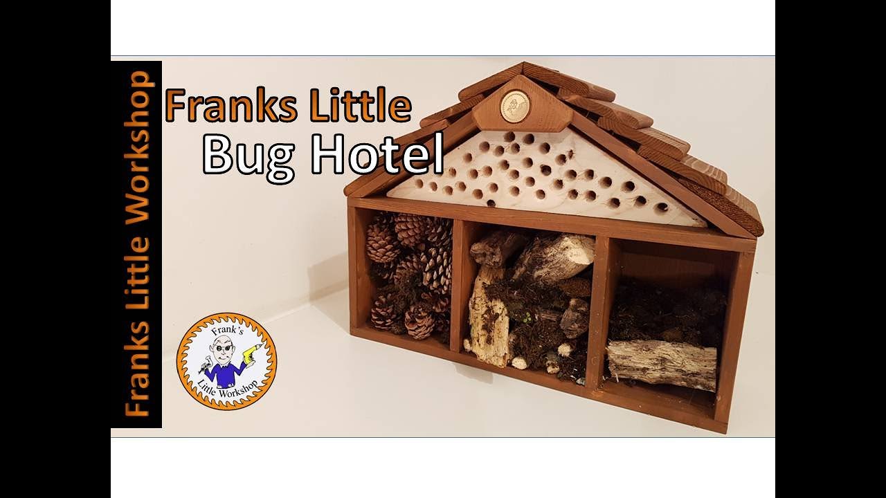 Franks Little Bug Hotel, from pallet wood.