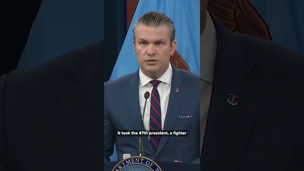 'We didn't start this war but under President Trump we are finishing it'