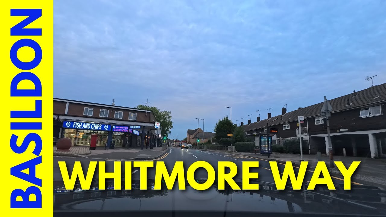 Newly Tarred Whitmore Way, Basildon | August 6, 2025 🚗✨