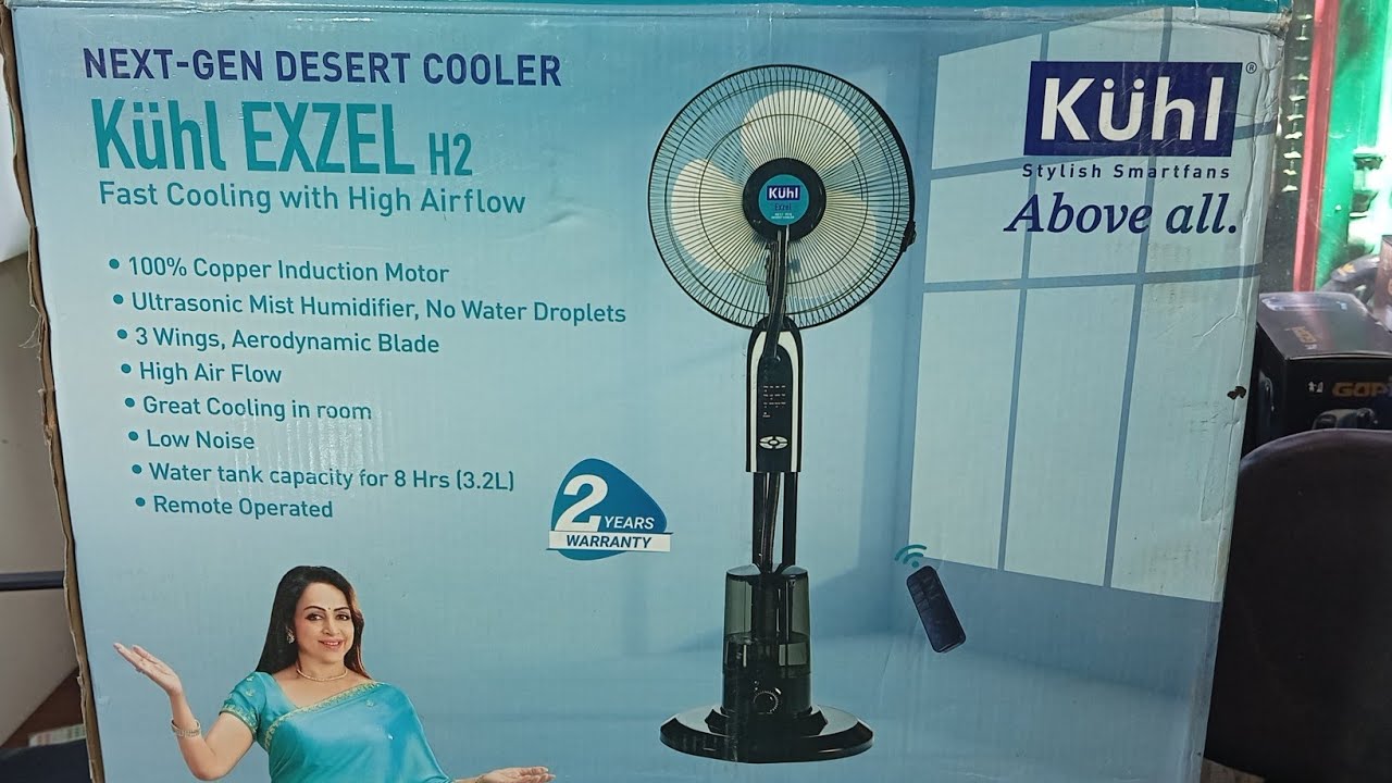 how to assembled kuhl company mist fan           कुहल कंपनी का पानी वाले पंखा कैसे फिट करें?
