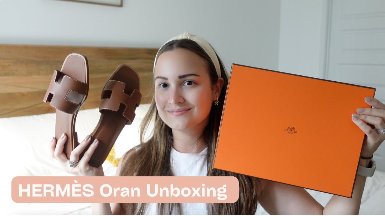 Herm&egrave;s Oran Sandals Unboxing and Review