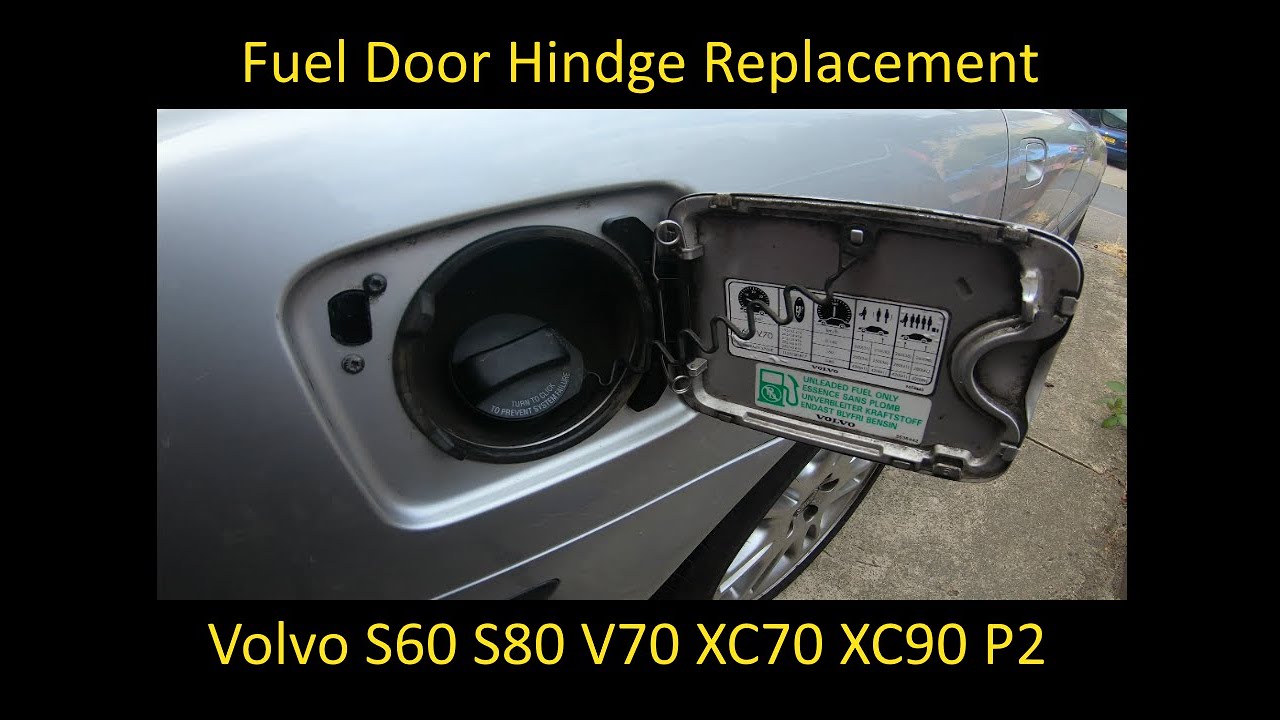 Замена петли лючка топливного бака Volvo S60 S80 V70 XC70 XC90