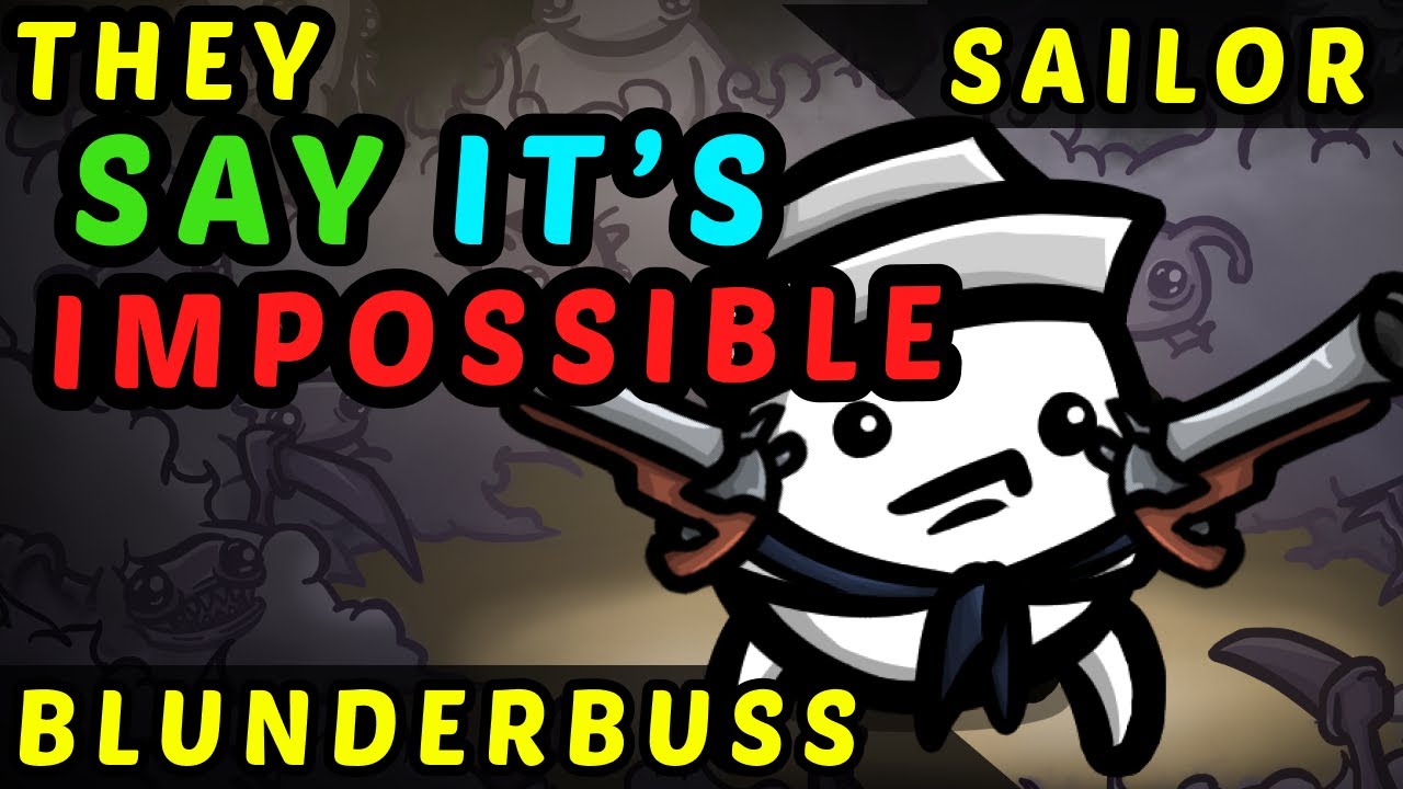The HARDEST RUN In Brotato - Sailor Blunderbuss - Brotato Danger 5 Random / Random