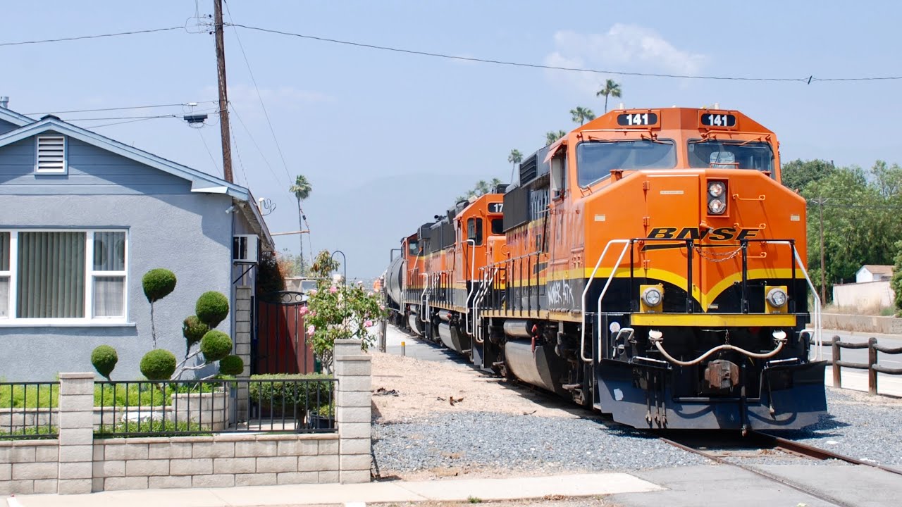 Very Large BNSF Pasadena Local on the MWD Spur & Pasadena Subdivision 6/6/2024