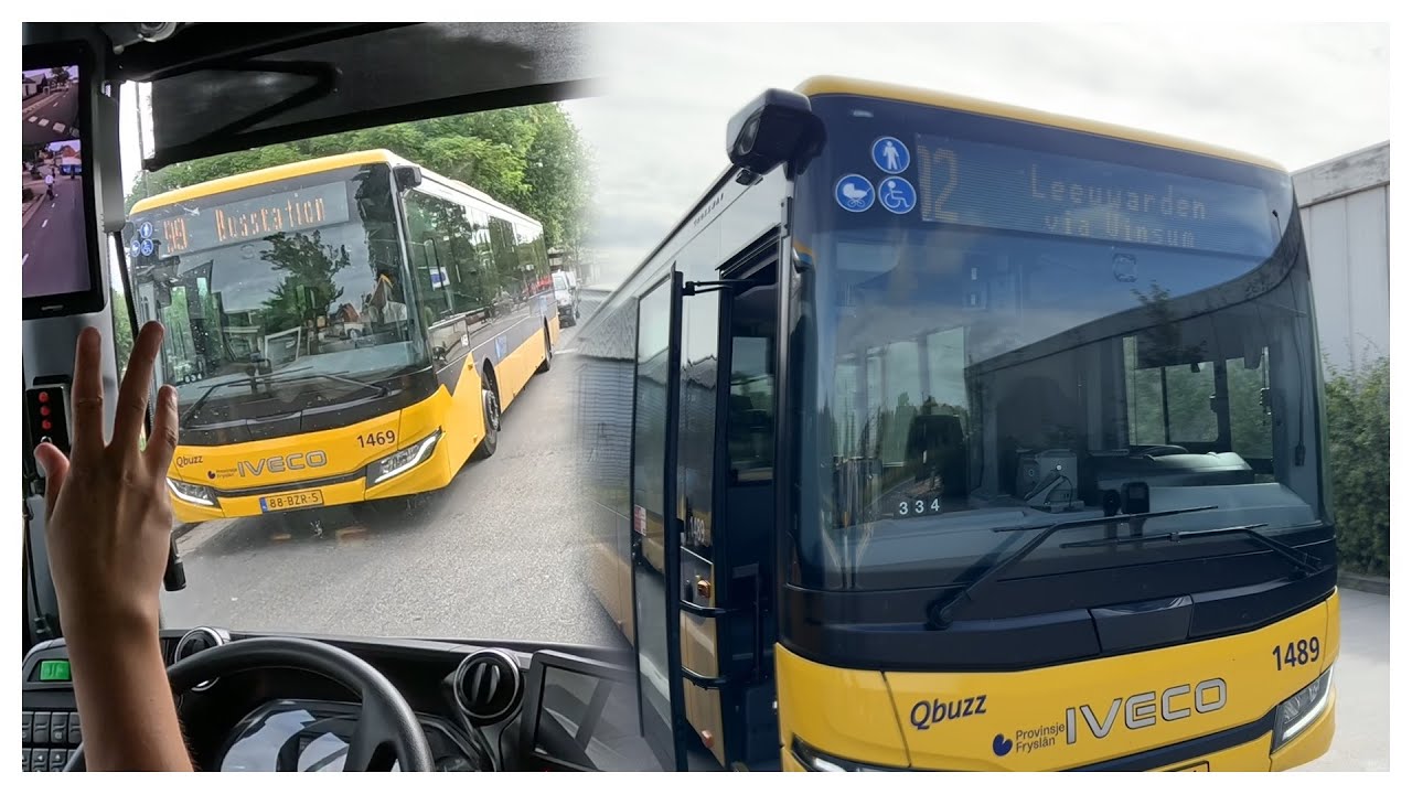 Qbuzz FRL Lijn 92 - Bolsward Bstn - Leeuwarden via Winsum