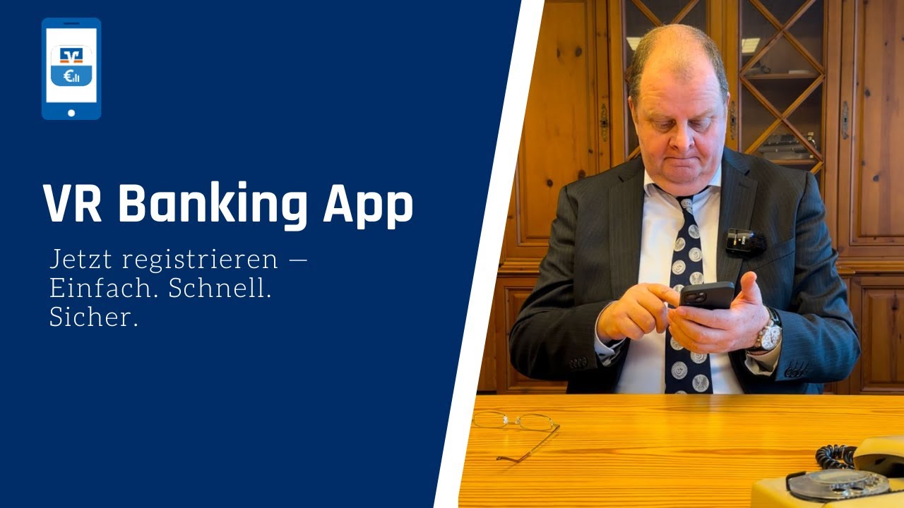 Erstanmeldung in der VR Banking App