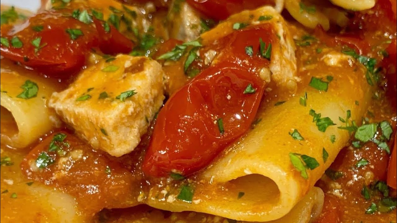 Paccheri al Pescespada #chefziopietro #pescespada