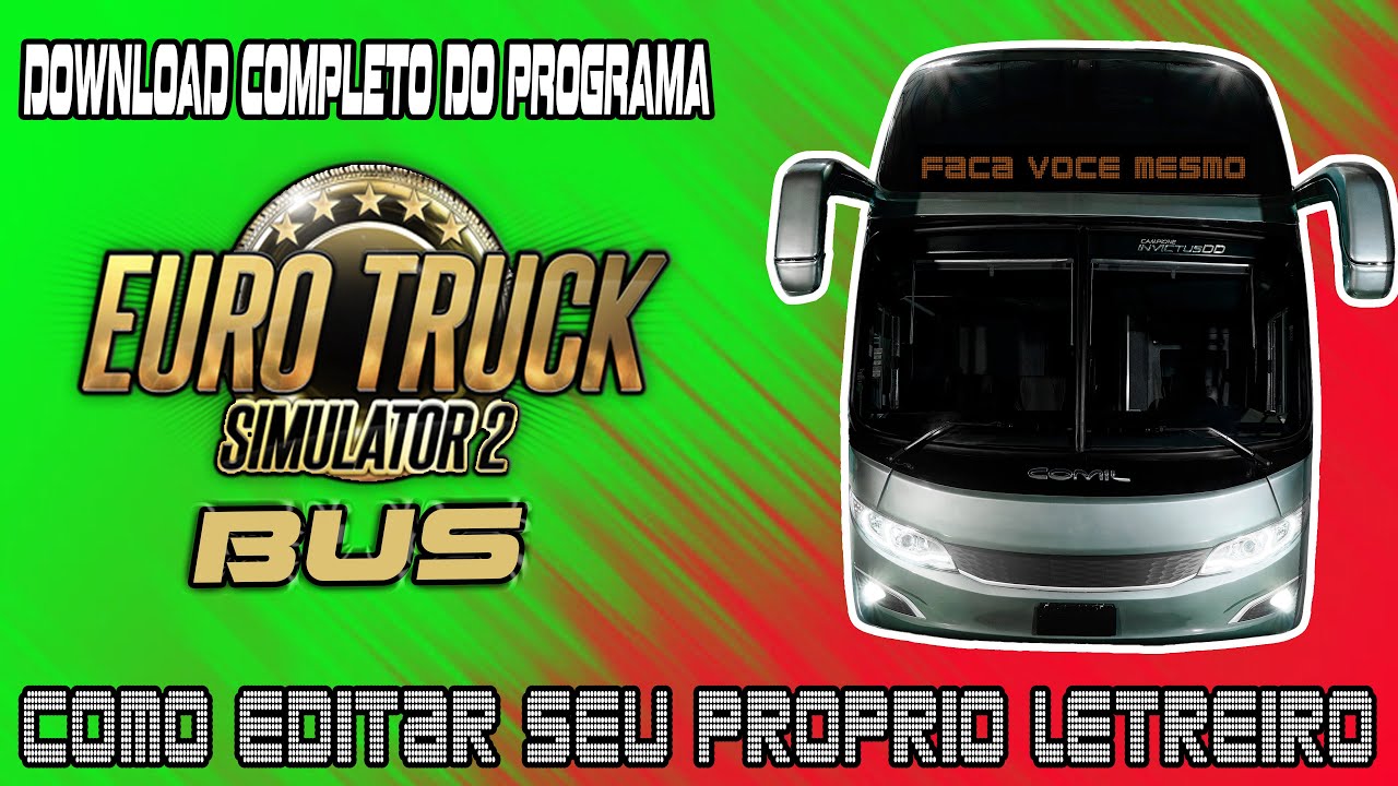 ETS 2 [ TUTORIAL ] COMO EDITAR E CRIAR SEUS PRÓPRIOS MOD DE LETREIRO