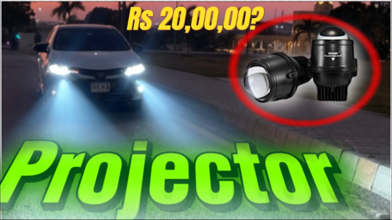 Самый дорогой проектор, установленный в Corolla (Azizam) 🥰. | Стоило ли оно того?