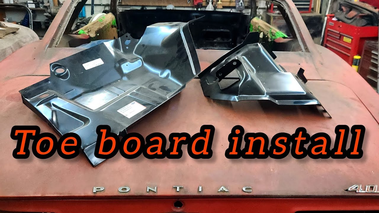 How to install a toe board & body mount
