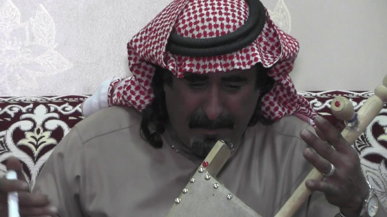 امسية شعرية لعازف الربابة صالح مبارك بمنزل عوض مهل الشراري #طريف