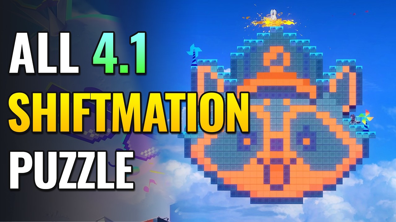 All 4.1 Floating Grease Origin Retrace: Shiftmation! Puzzle Guide | Honkai: Star Rail