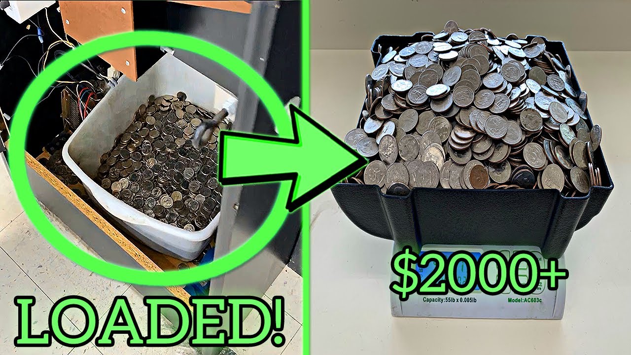 We Collected $2000+ From Our Vending Machine Business