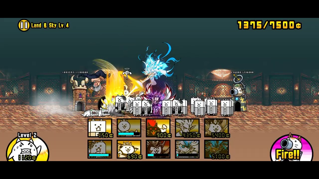 Street Fighter - VERY HARD -. Land & Sky Lv. 4. Combo & Uber carried. #tbc #ponos