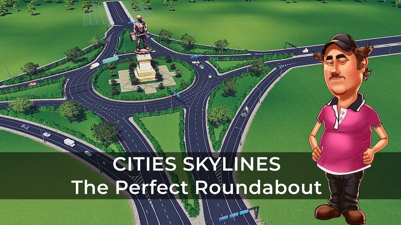 📈 Cities: Skylines - Melhore o Trânsito da sua Cidade com essa Rotatória Perfeita!