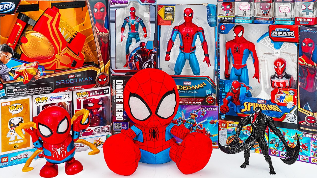 Marvel Spiderman Collection Unboxing Review |LEGO 10794 Spider-Verse|  Legends Venom  Articulated
