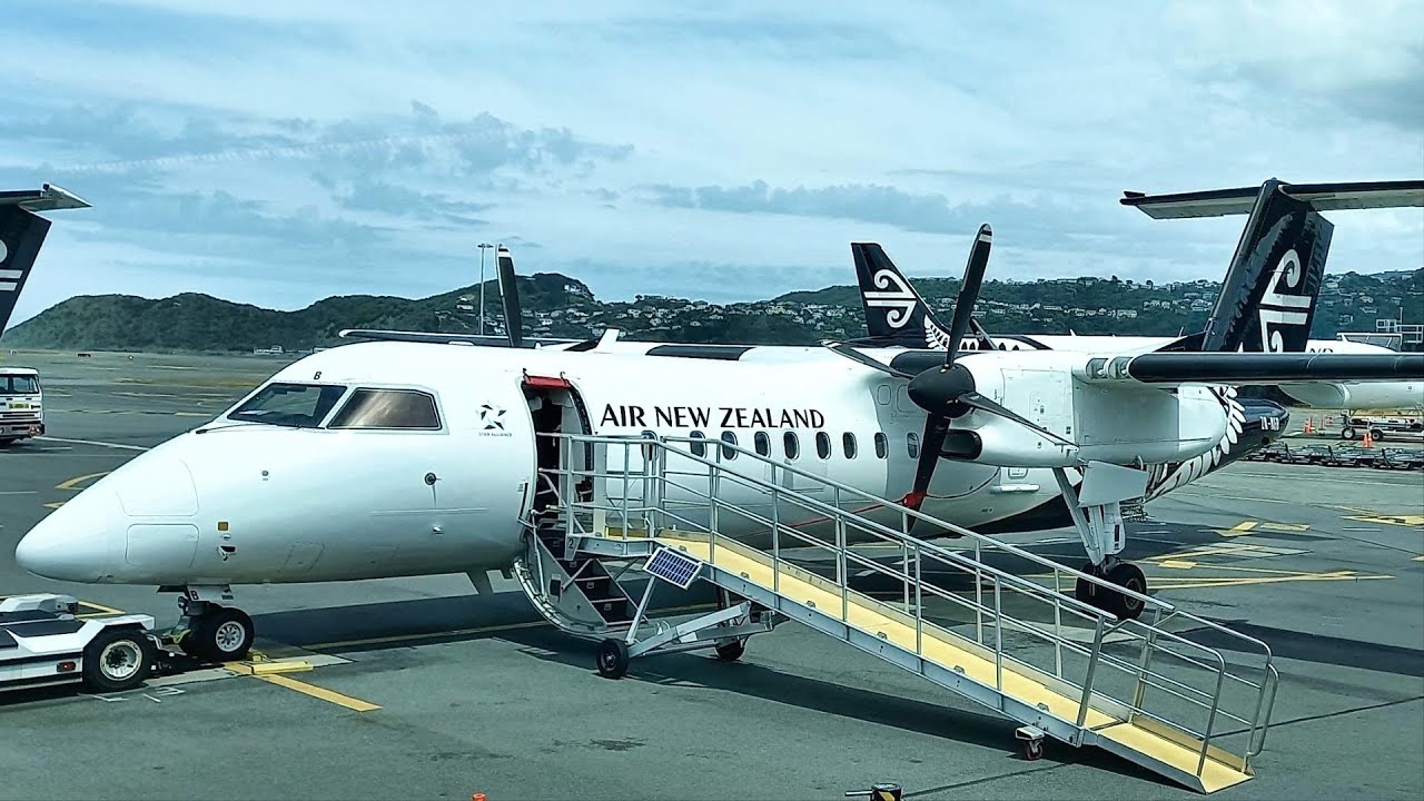 Air New Zealand DHC-8-Q300 | Flight Wellington to Blenheim