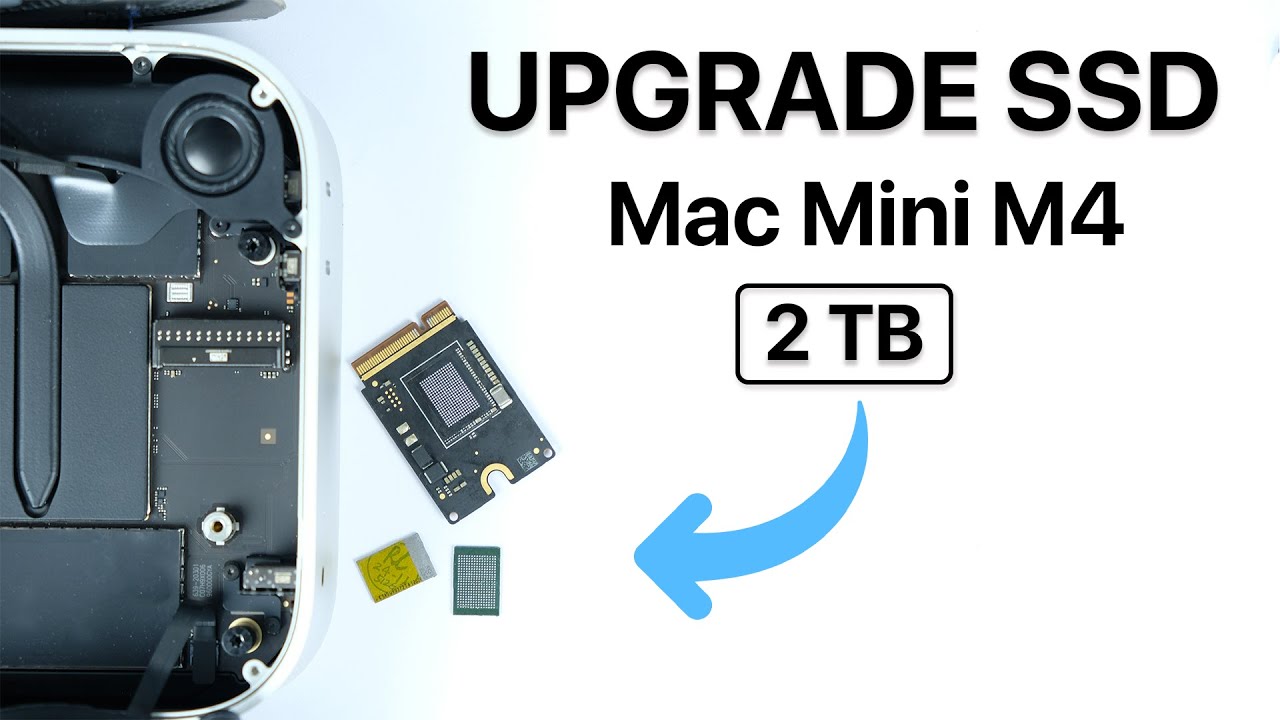 Cara Upgrade SSD Mac Mini M4