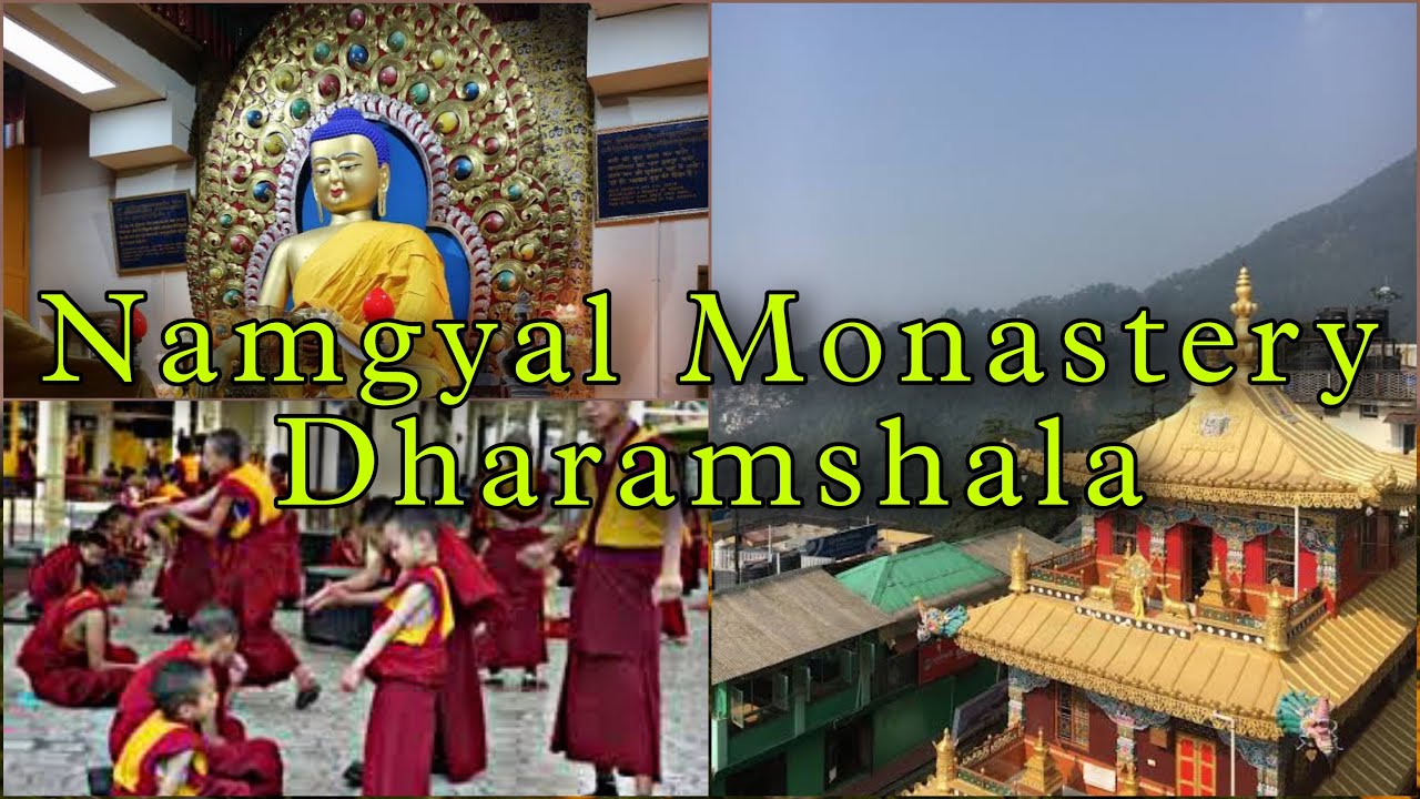 Tibetan Monastery || Dalai Lama resides here || Namgyal Monastery || Dharamshala 🌄⛩#explore #india