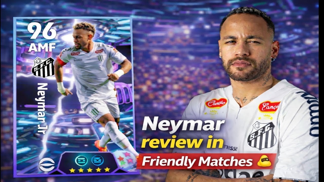 Let’s review Blitz Curler Neymar in Friendly Matches💪 #efootballmobile #shortslive