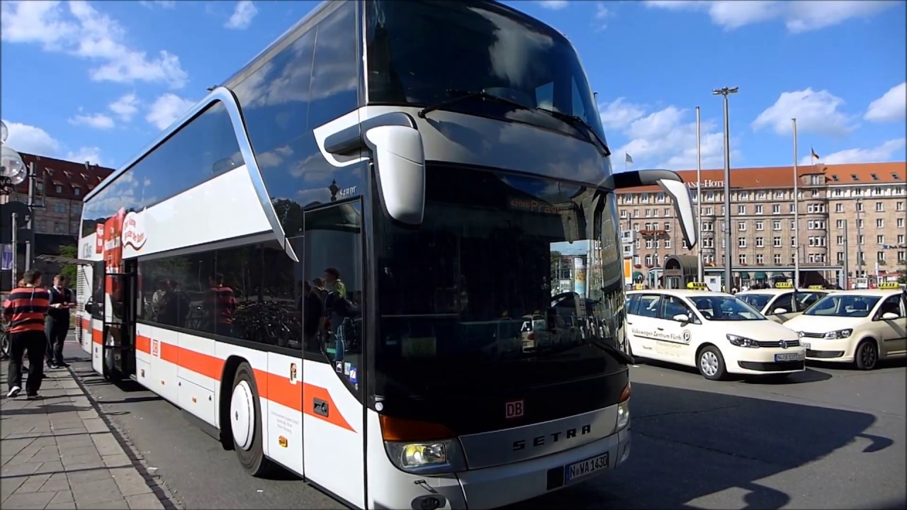 DB IC Bus von Nürnberg nach Prag (August 2016)