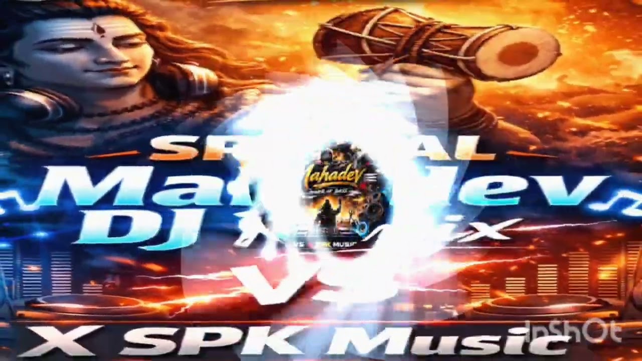 🚩Damru Bajaya Bholenath Ne 🎧music by spk X. Dj vs #djremix #djviral #djviral 