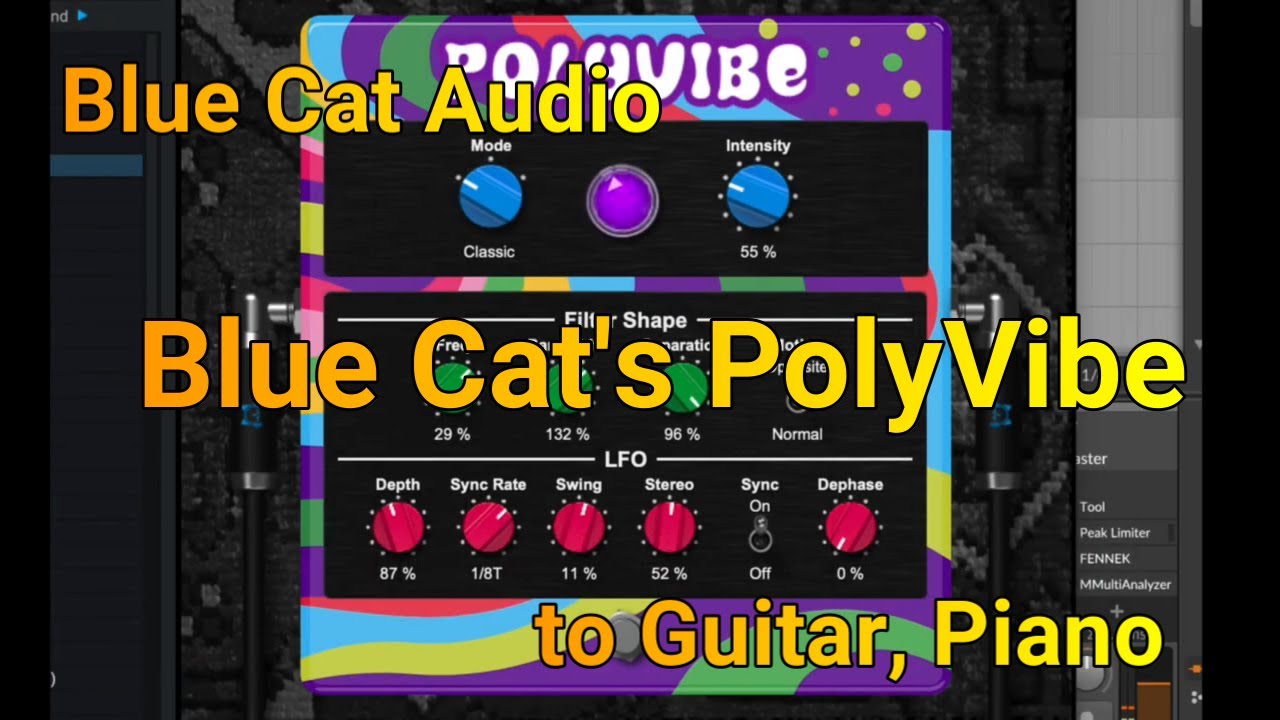 Blue Cat Audio - Blue Cat's PolyVibe  No Talking Demo
