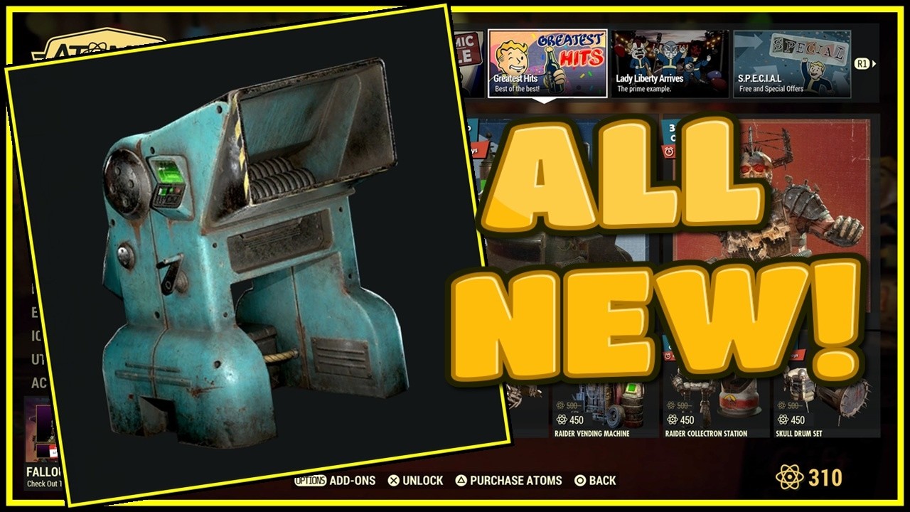 Atomic Shop Update (Mar. 3, 2026) - Fallout 76