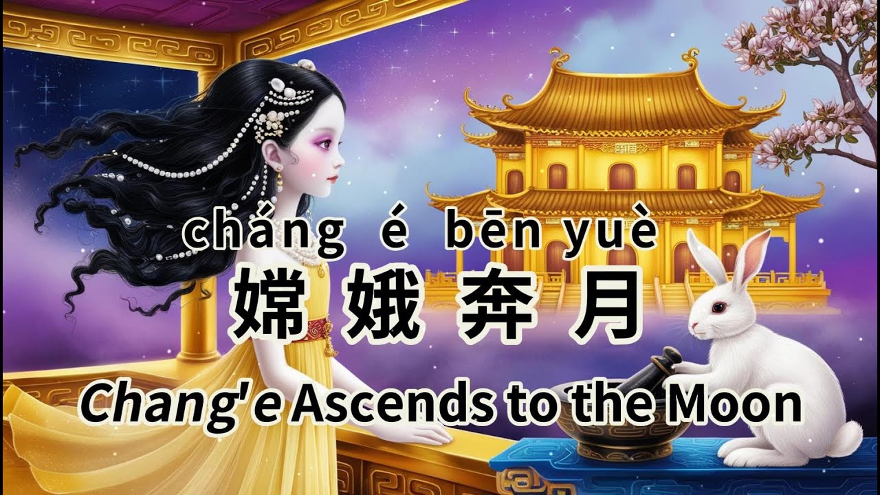 中文|English 嫦娥奔月|Chang'E Ascends to the Moon